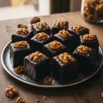 Coffee Walnut Chocolate Fudge